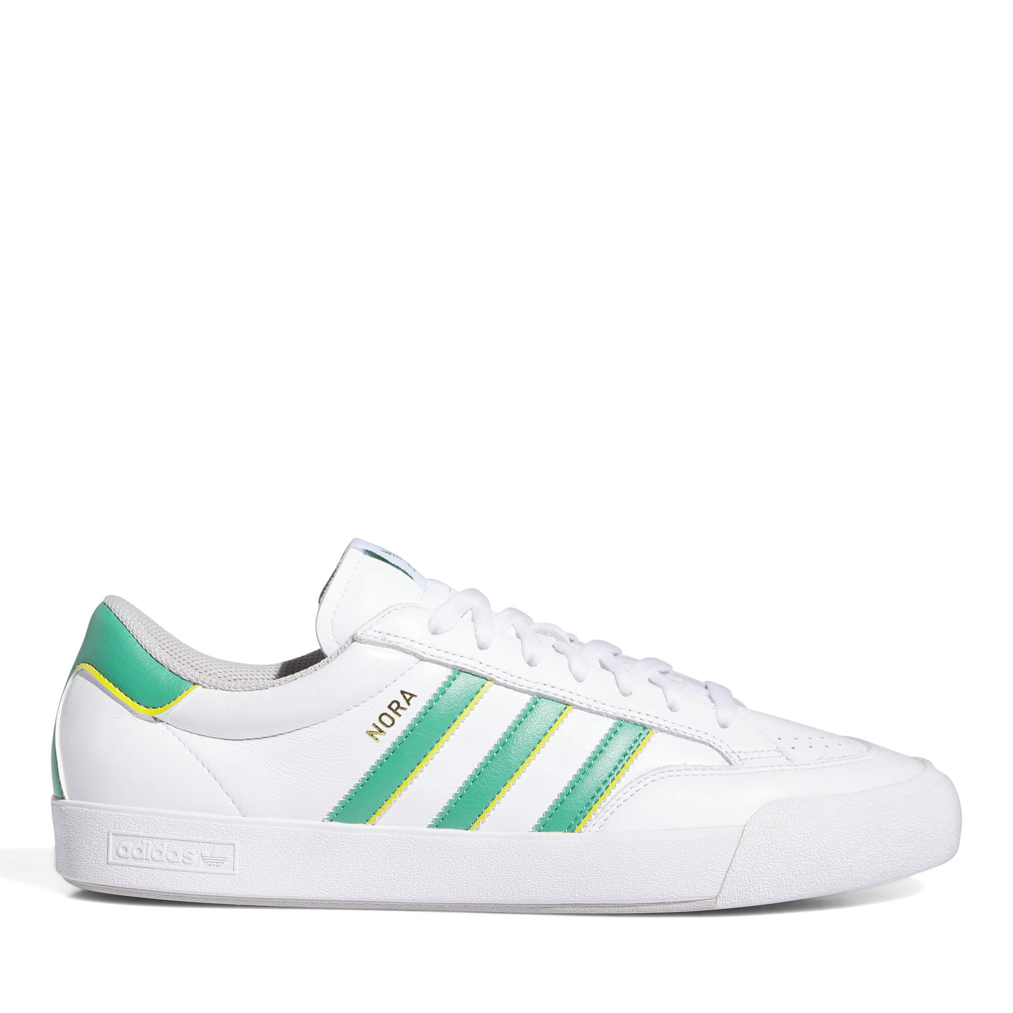 Adidas Nora Shoes Footwear White Court Green Yellow