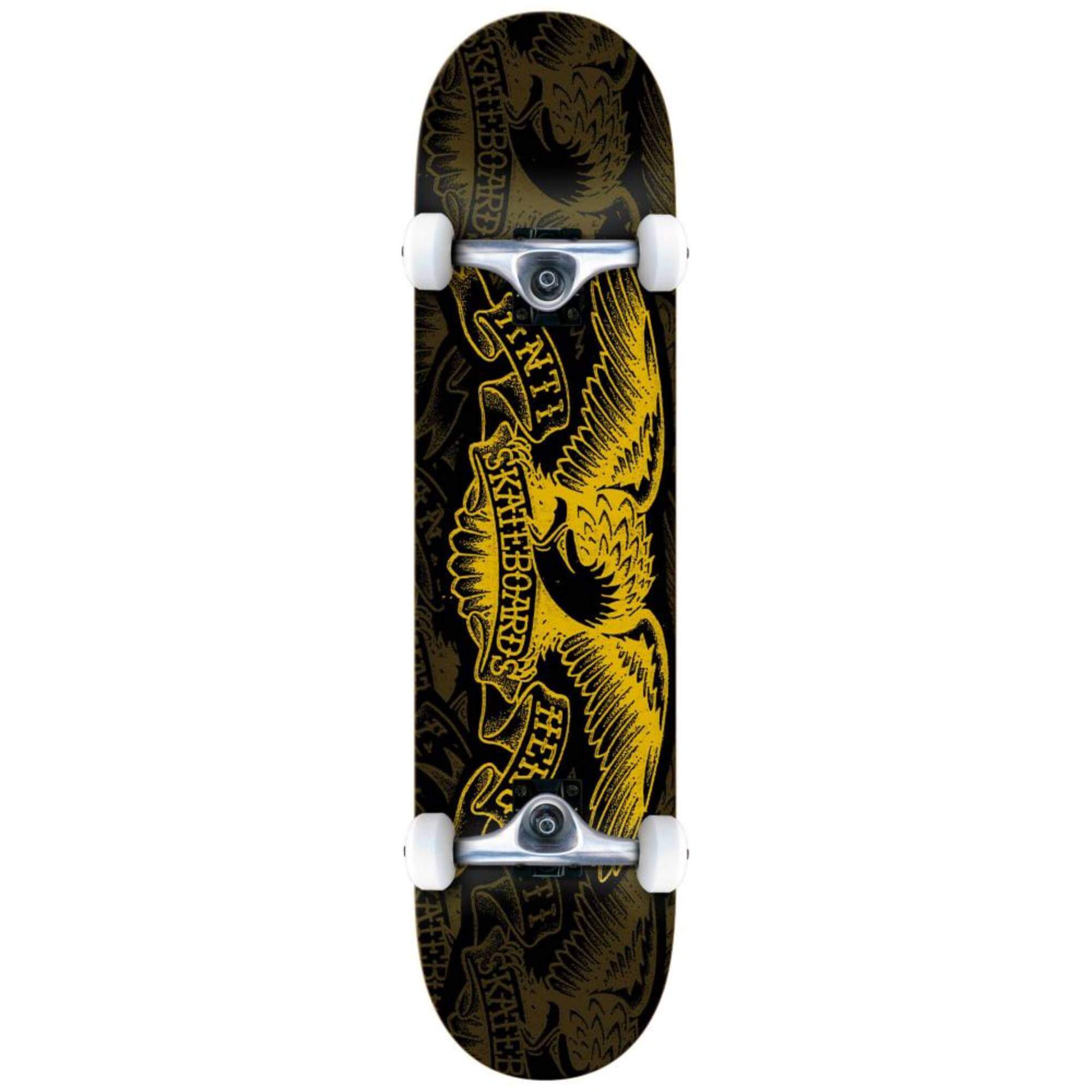 Anti Hero Repeater Eagle Complete Skateboard Black 7.75"