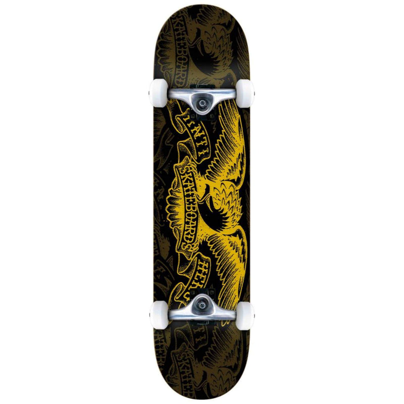 Anti Hero Repeater Eagle Complete Skateboard Black 7.75"