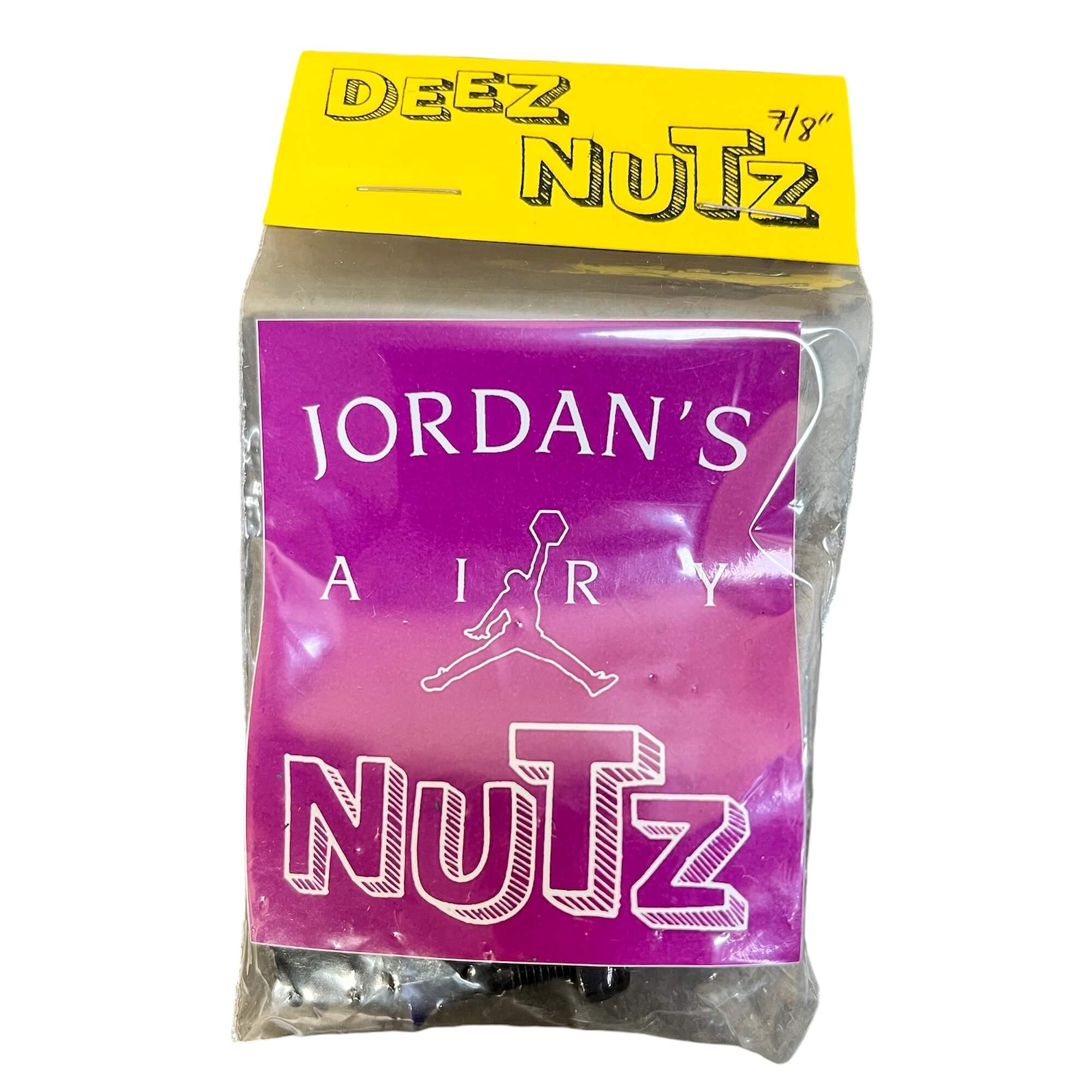 Deez Nutz Jordan's Airy Nutz Skateboard Bolts 7/8" Inch Allen Bolts