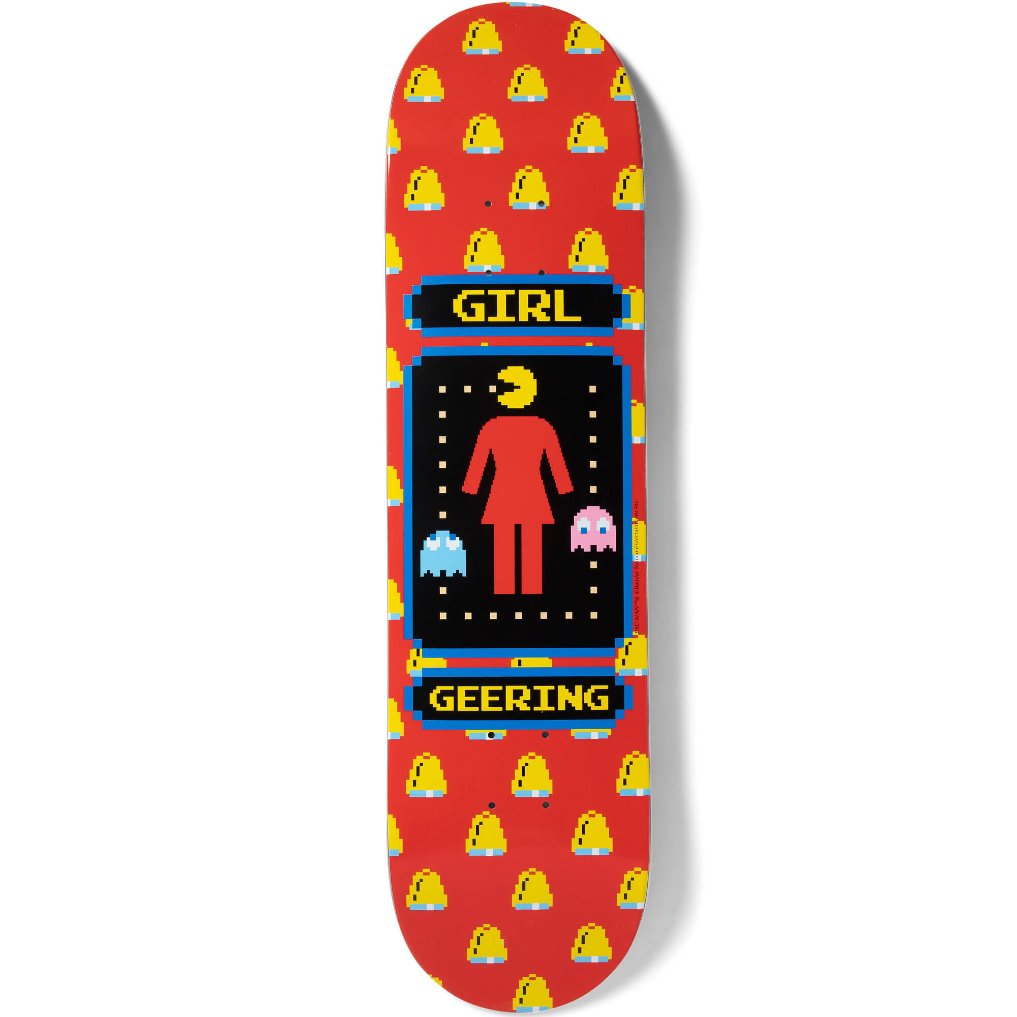 Girl Skateboards Pac-Man Series Geering Deck 8.00"