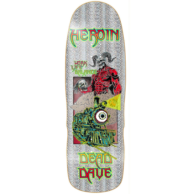 Heroin Skateboards Hellscape Dead Dave Deck 10.1"