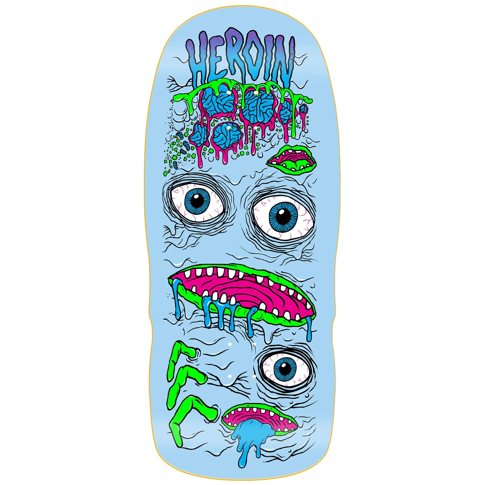 Heroin Skateboards The Mutator Deck 13.00"