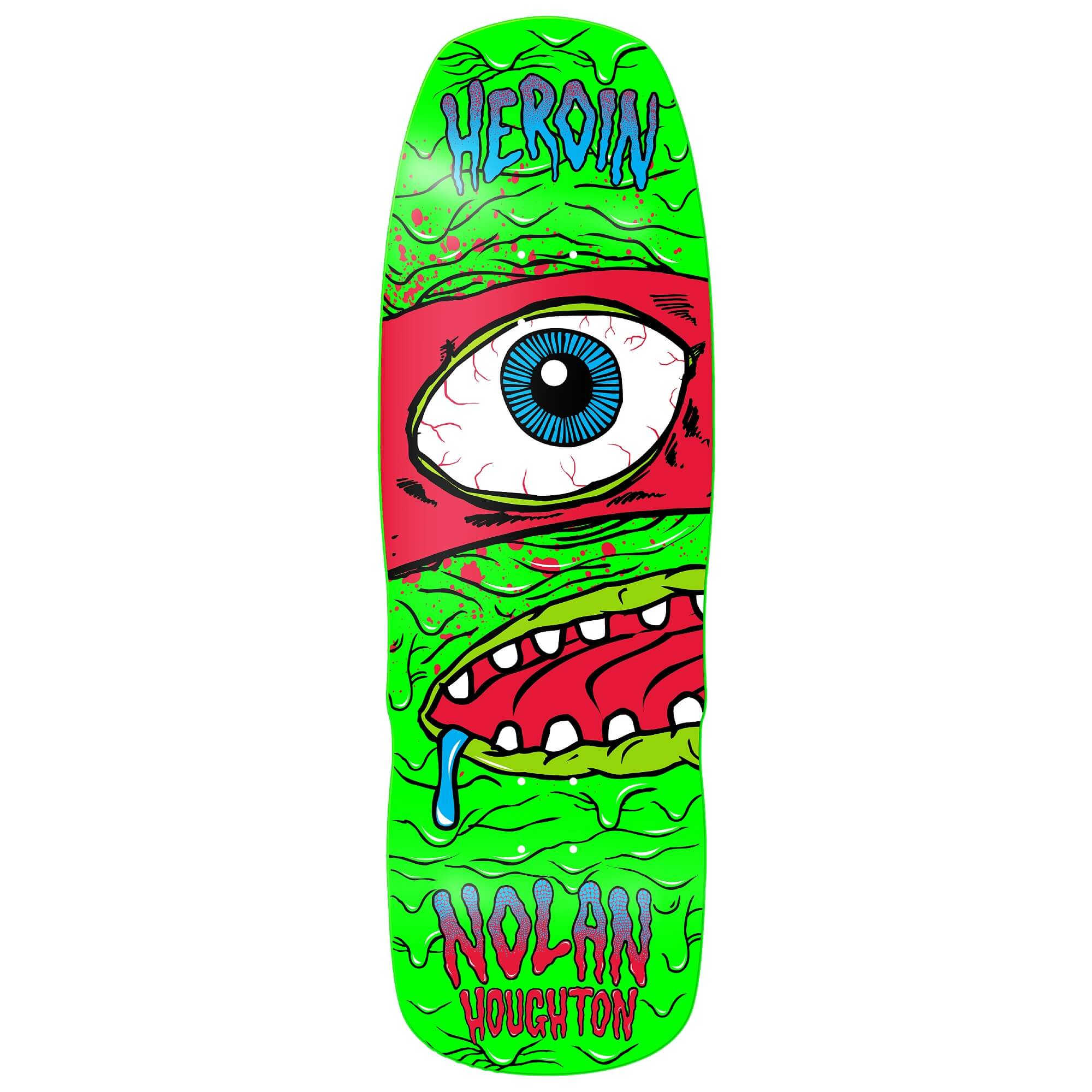 Heroin Skateboards Nolan Mutation Deck 10.1"