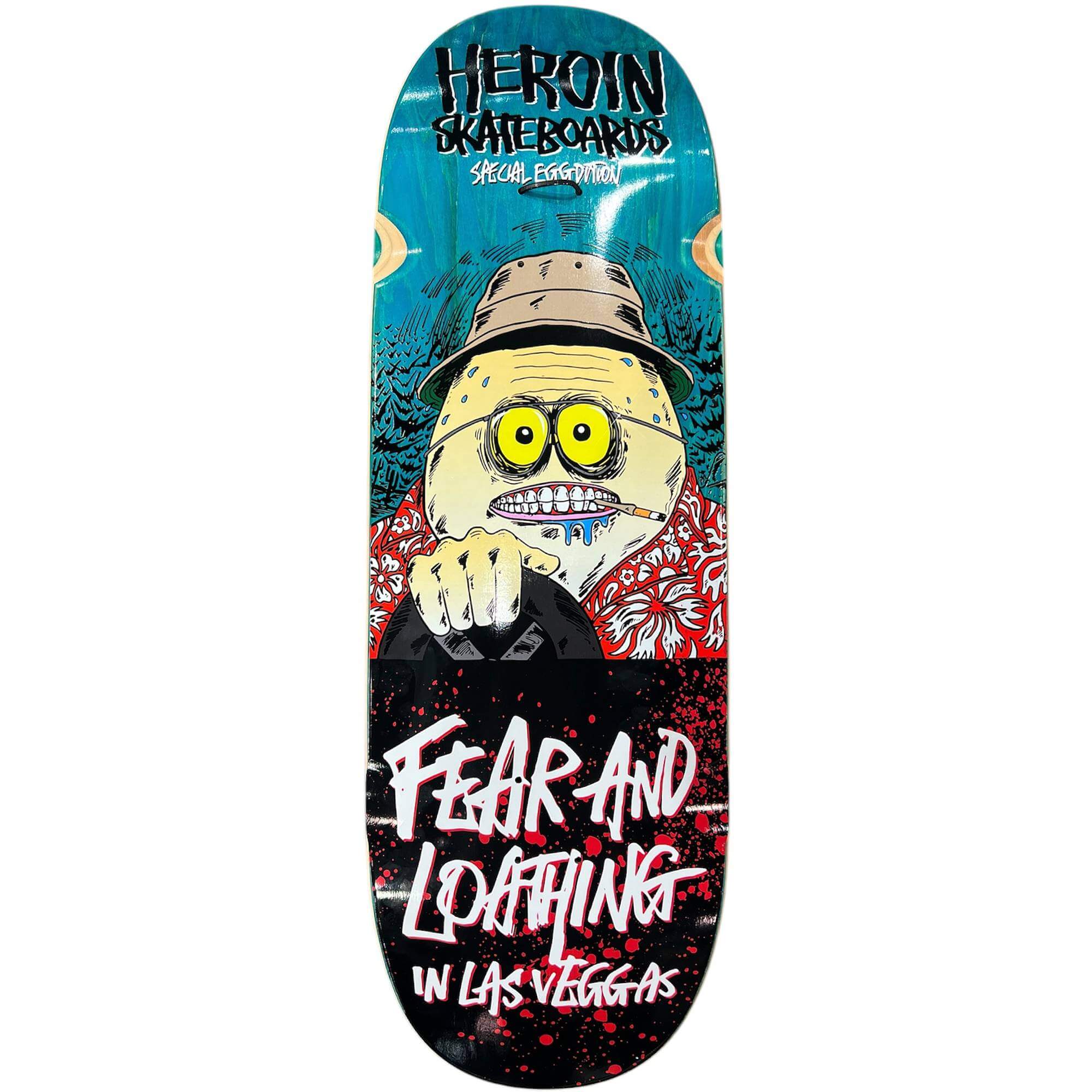 Heroin Skateboards Fear And Loathing Deck 10.4"