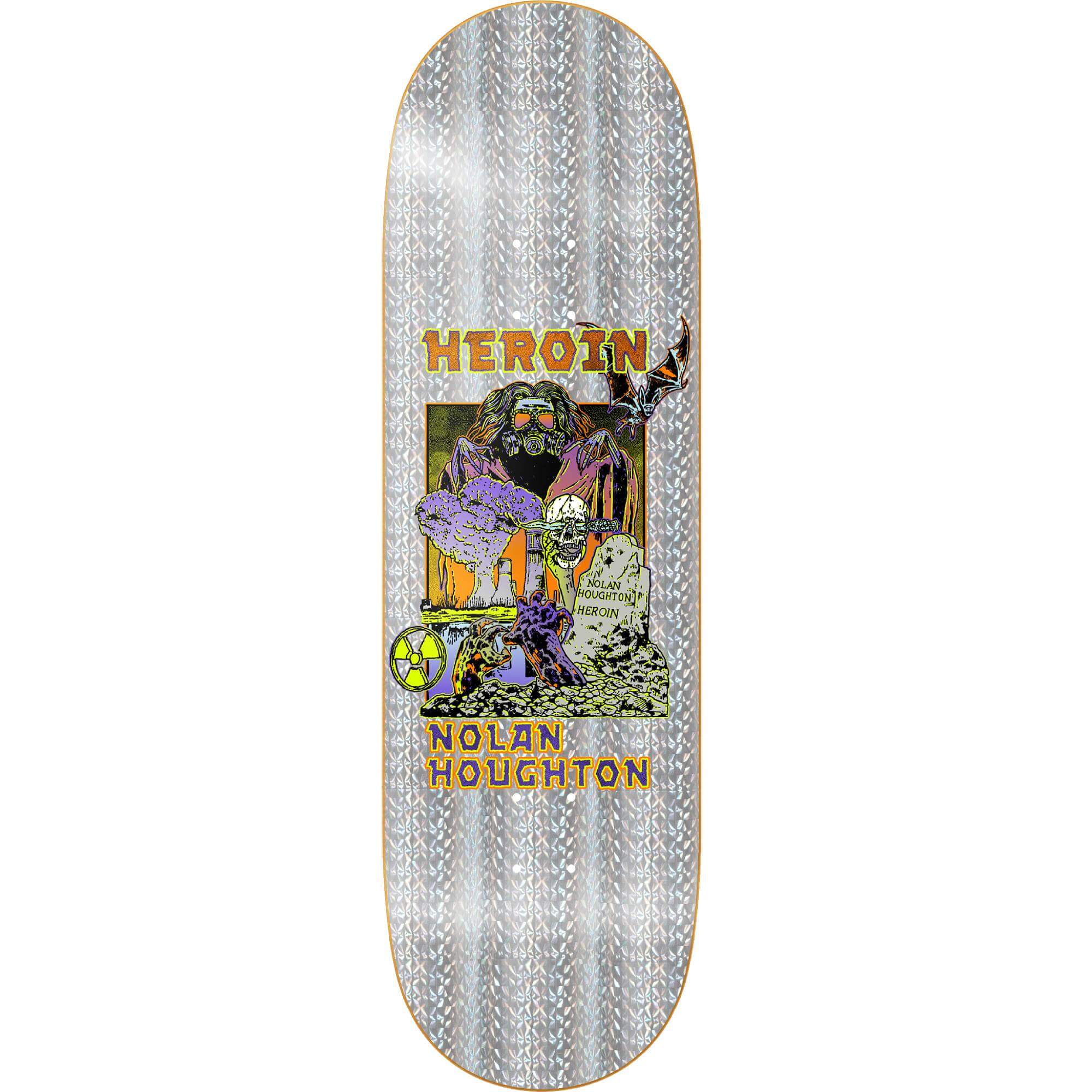 Heroin Skateboards Hellscape Nolan Houghton Deck 9.5"