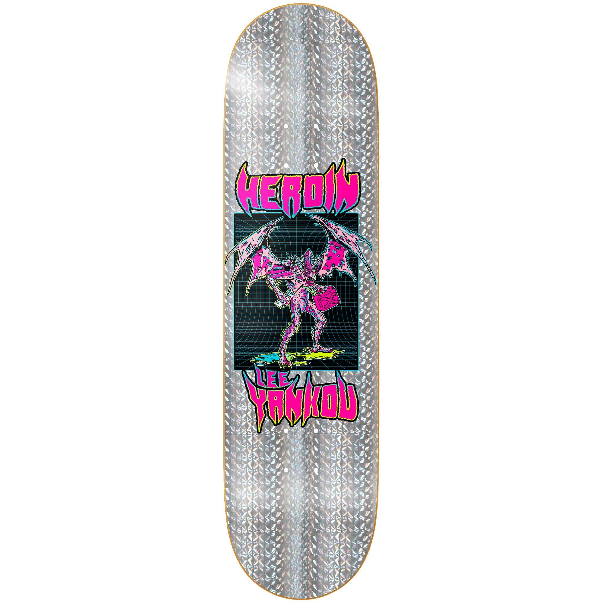 Heroin Skateboards Hellscape Lee Yankou Deck 8.25"