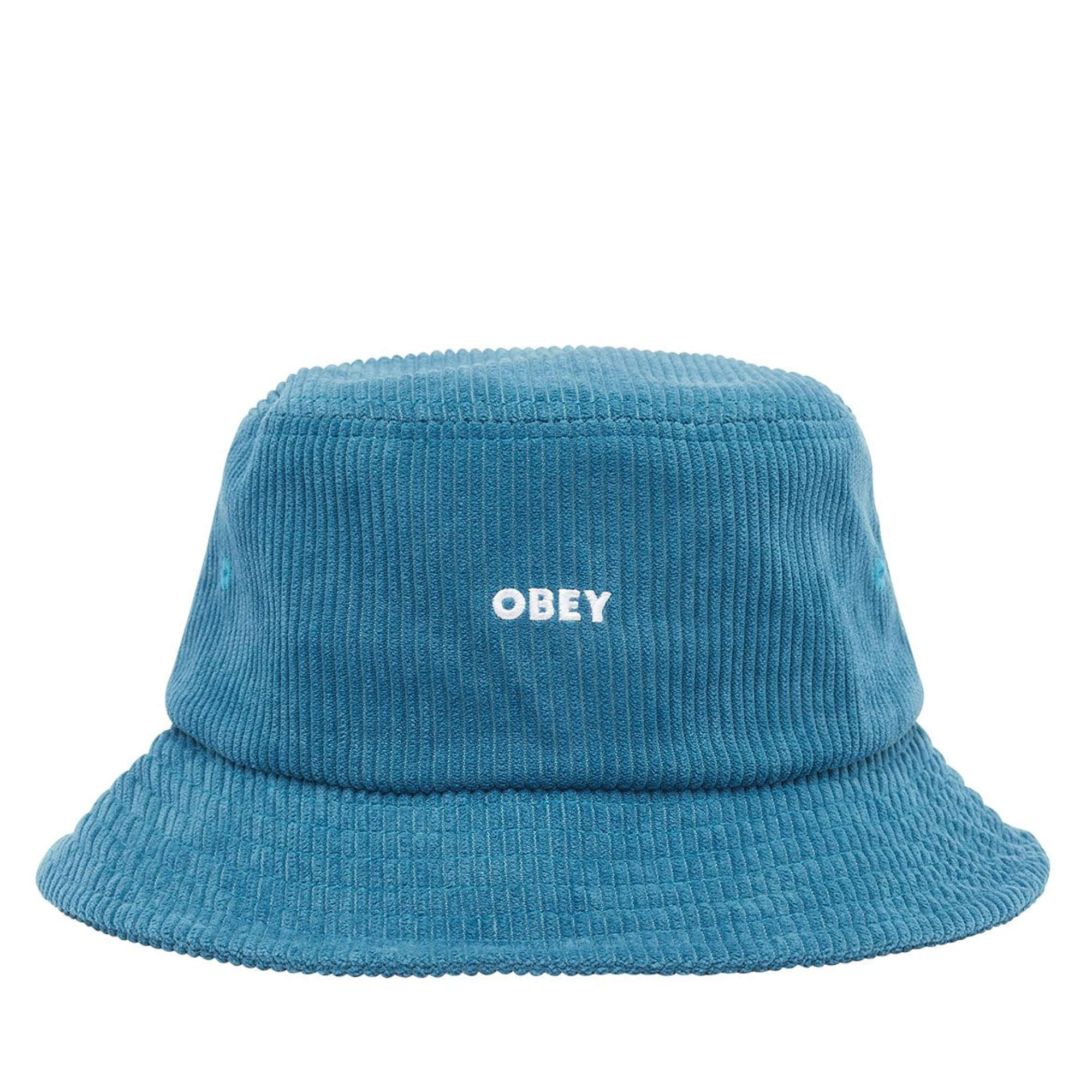 OBEY Bold Cord Bucket Hat | Ocean Blue – Dissent Skate Shop