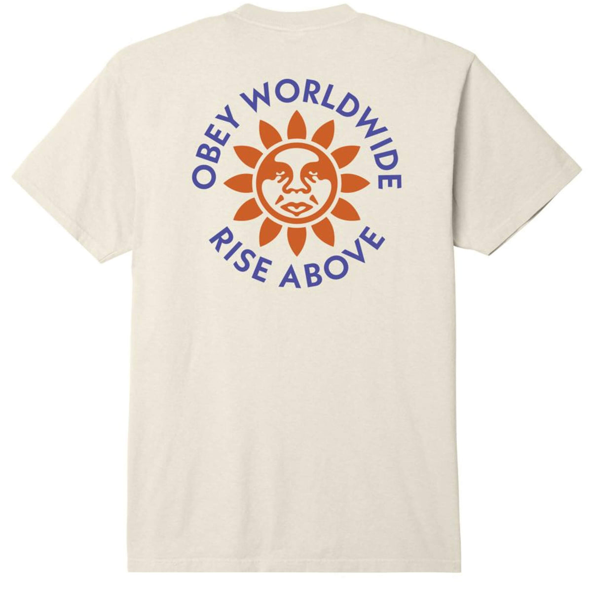 OBEY Rise Above Skateboarding T-Shirt Pigment Sago