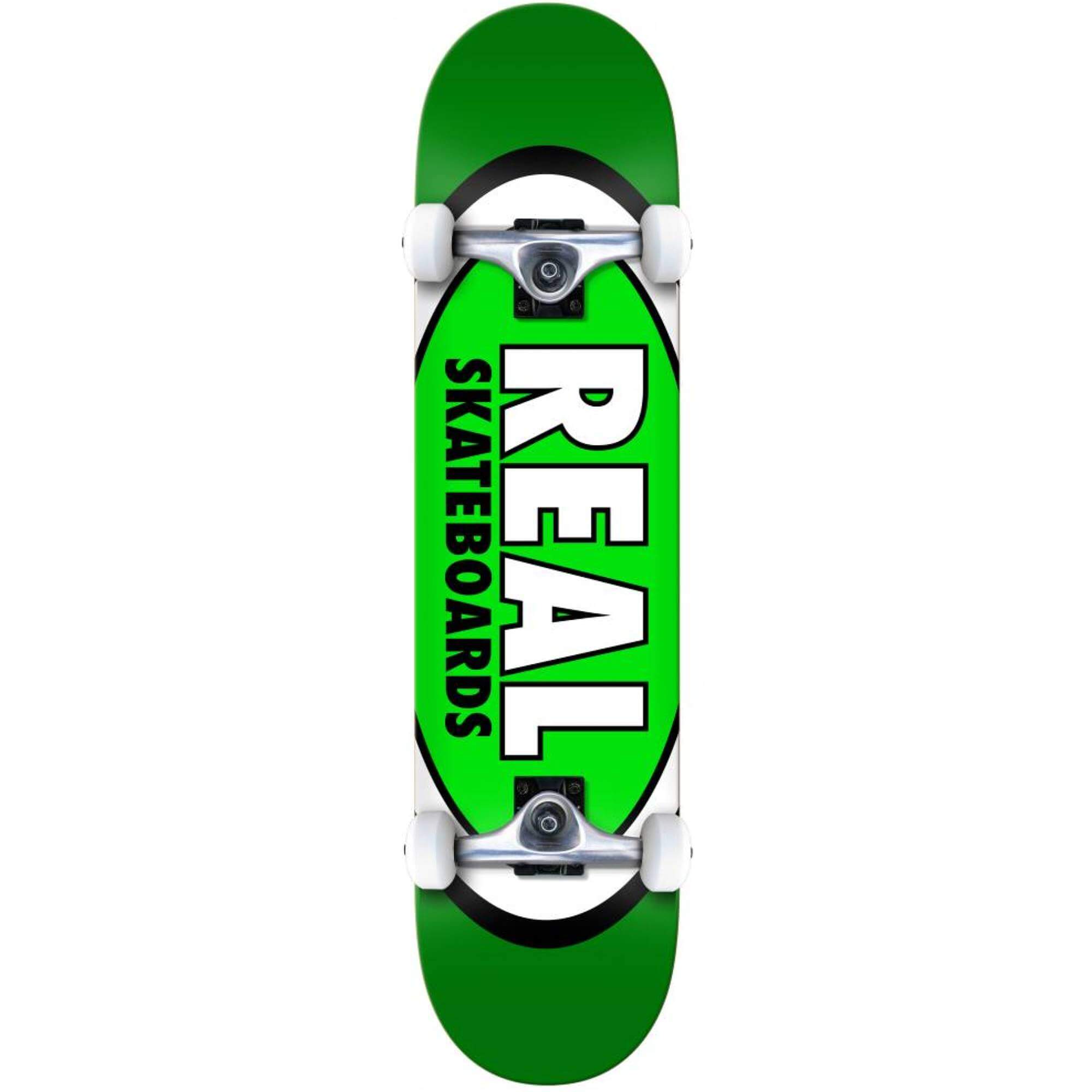 Real Classic Oval Complete Skateboard Green 8.00"