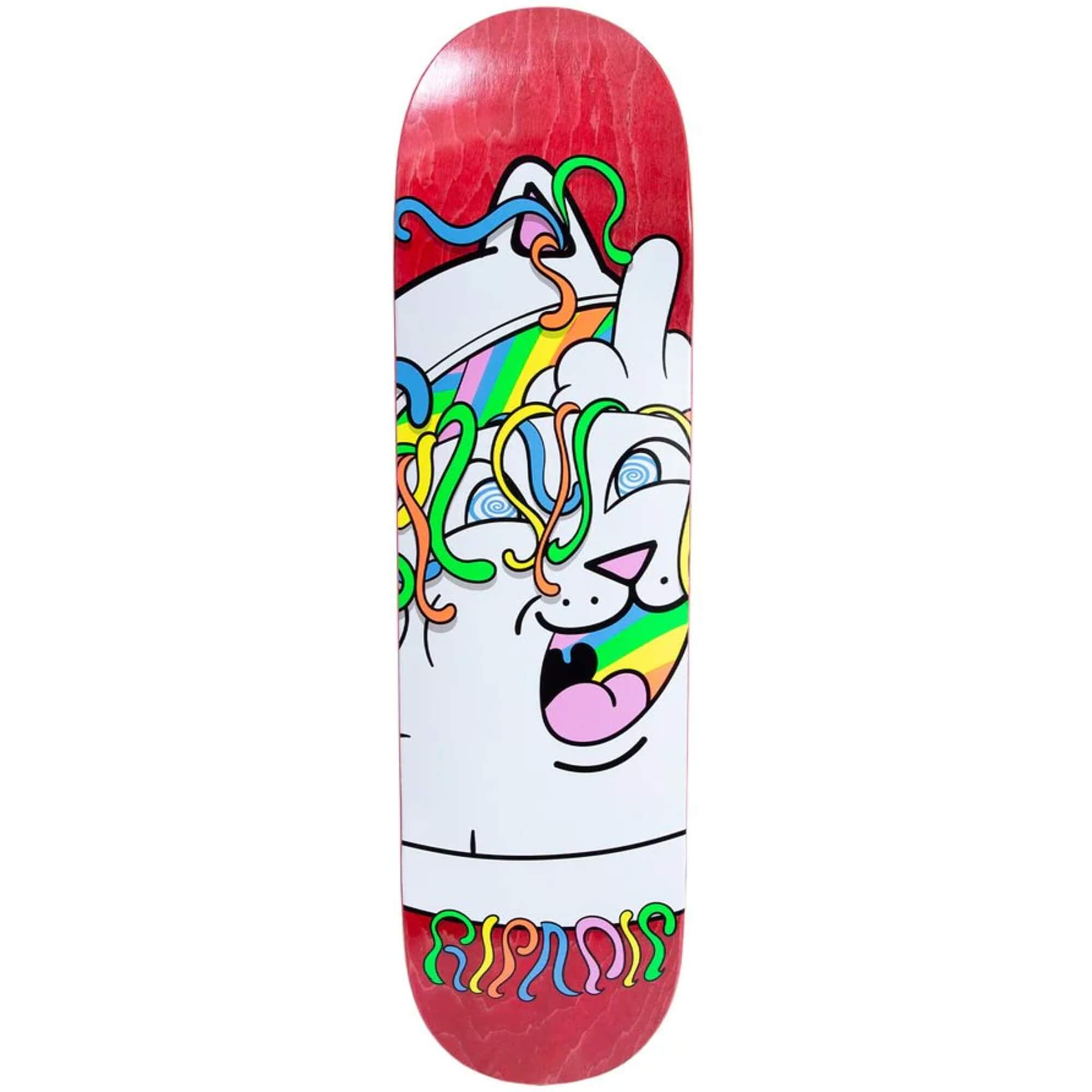 Ripndip Acid Playdo Skateboard Deck Multi 8.5"