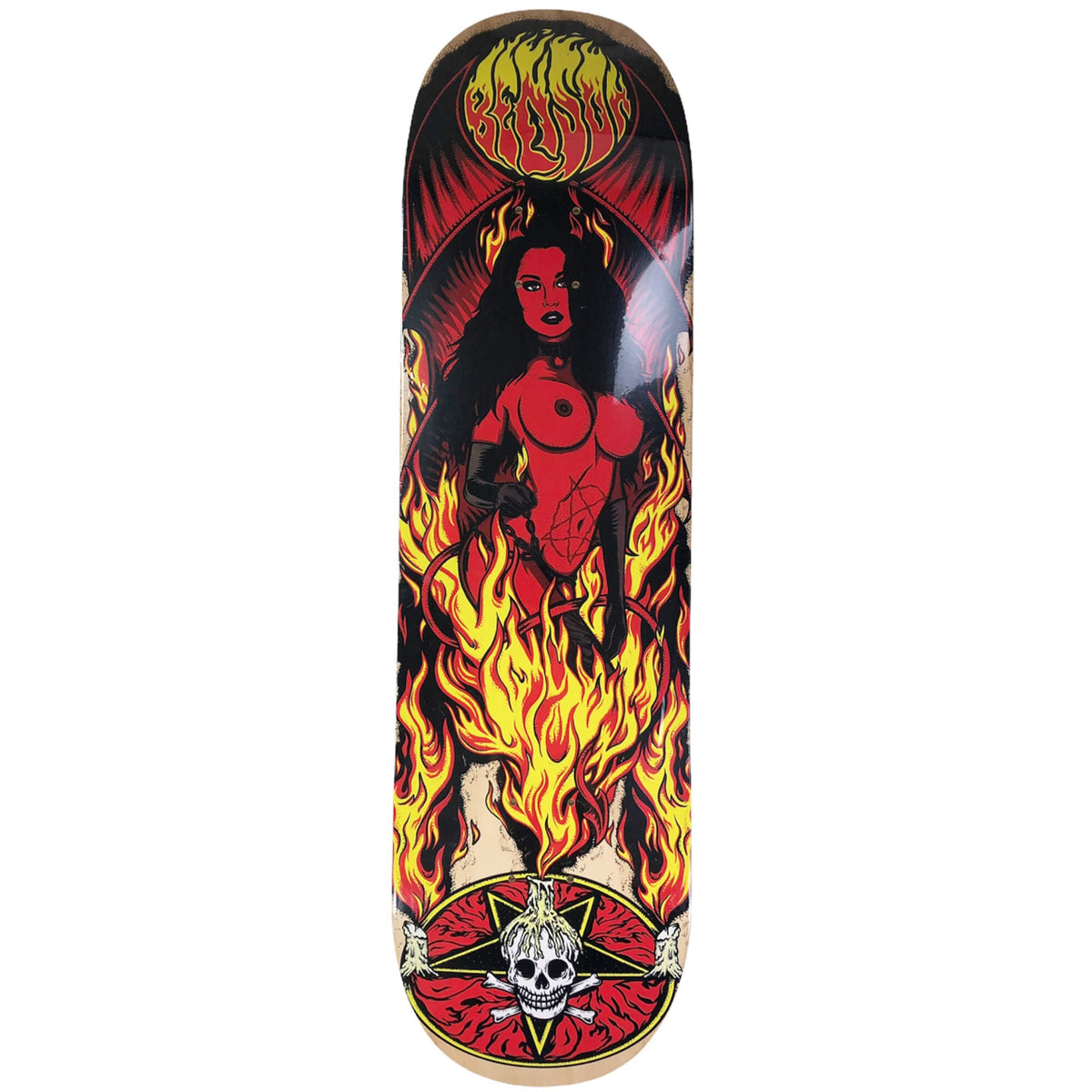 Death Skateboards Benson Devil Woman 2 Deck