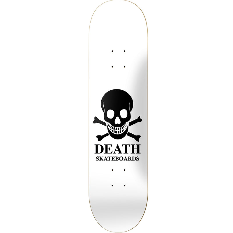 Death Skateboards OG Reverse Skull Deck White